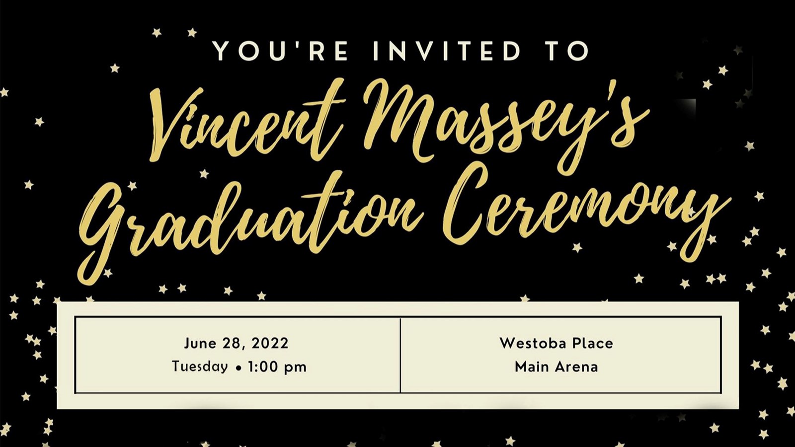 Grad 2022 Invitation